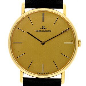 JAEGER-LECOULTRE Watches 9226-21 YG/leather Hand Winding